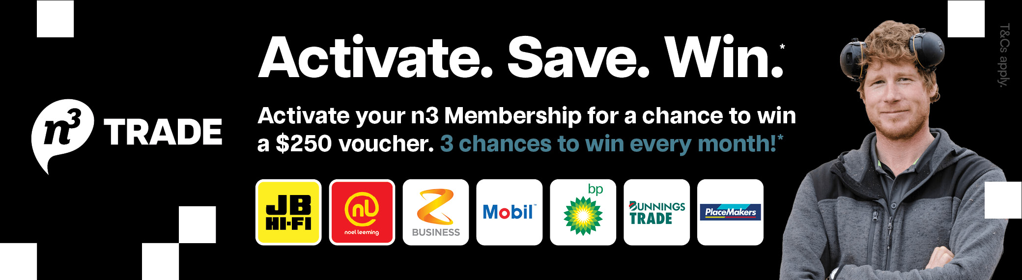 Activate your Membership and go in the draw to WIN!