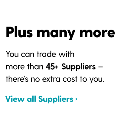 View all our suppliers